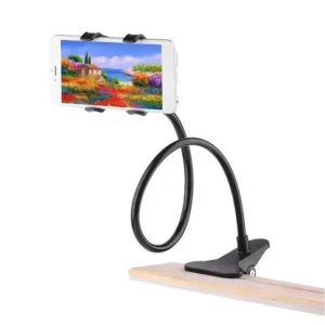 Vedd meg online Asztali tartó (asztalra csiptethető, csipeszes tartó rész, 360°-os, flexibilis, 57cm, 7" méretig) FE