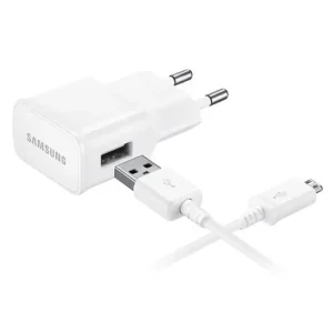 Árcsökkenés Samsung hálózati töltő USB aljzat (8W + ECB-DU4AWE/ECB-DU68WE microUSB kábel) FEHÉR