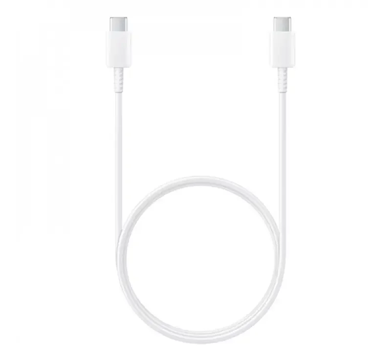 Samsung adatkábel (Type-C - Type-C, 5A, 100W, EP-DN975, gyorstöltő, 100cm) FEHÉR Olcsó