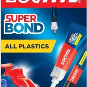 Végkiárusítás Loctite Super Bond ALL PLASTICS pillanatragasztó 2g+4ml (HRL006)