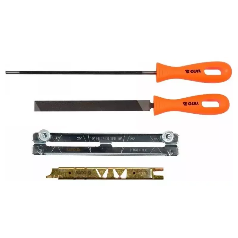 Yato kézi láncélező készlet, 4 részes 3/8"/0,325"/4,5 mm (YAT-85041) Csak ma