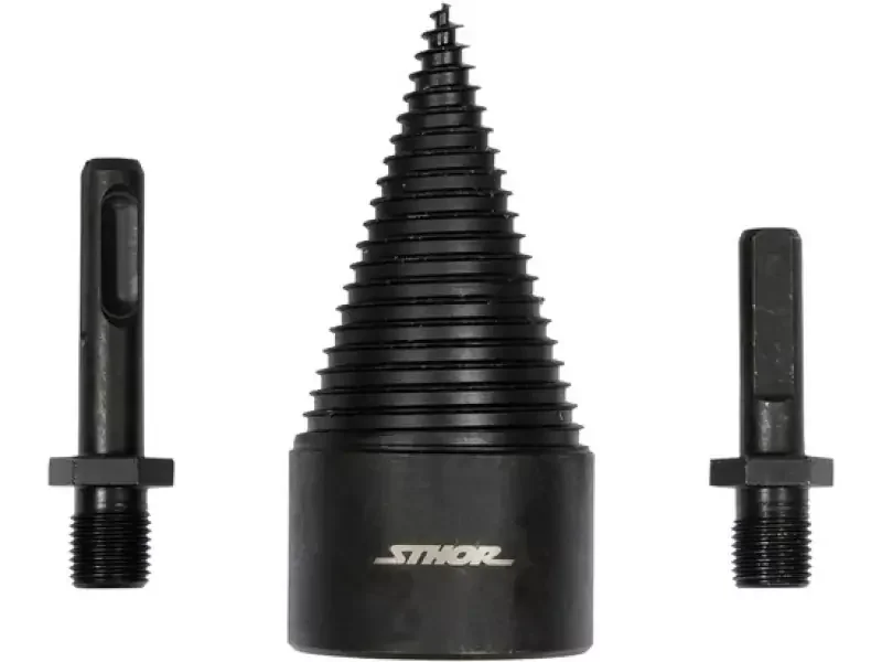 Ingyenes szállítás Vorel hasítóék fához, kúpos, adapterrel 45mm (TOY-22591)