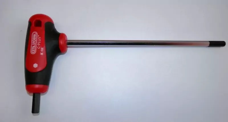 Ceta Form T-nyelű imbuszkulcs 2K 6 mm (CE-K10-060-200) Népszerű