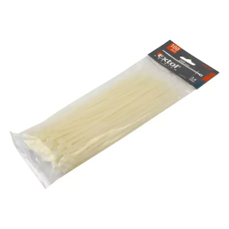 Akció Extol kábelkötegelő 4,8x380 mm 100 db (8856114)