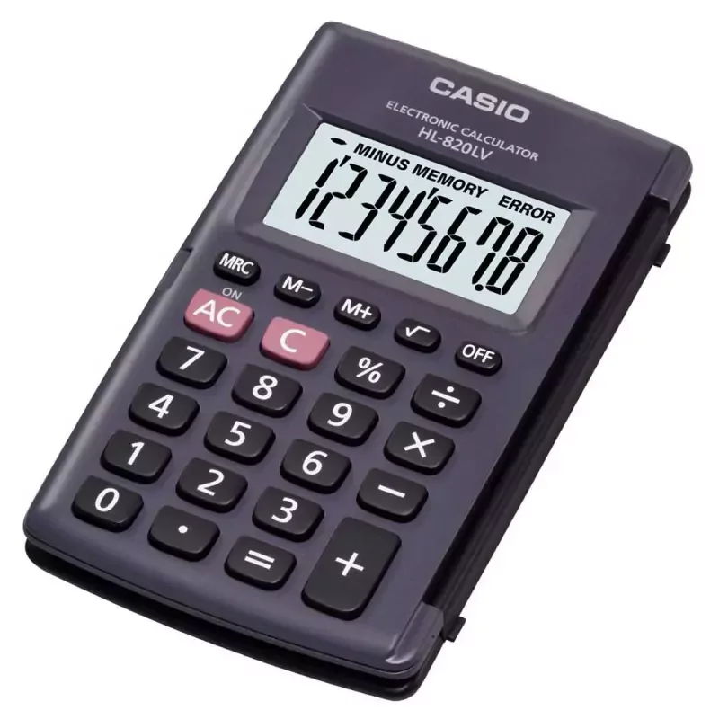 Casio Zsebszámológép (HL-820 LV) Azonnal elérhető