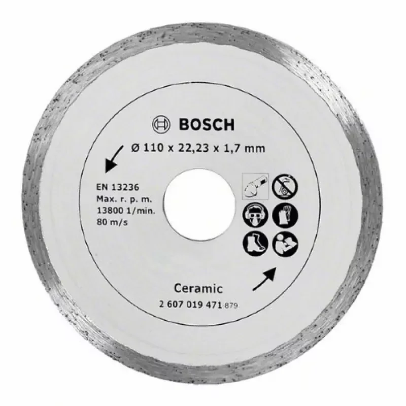 Ajánlat Bosch gyémánt vágótárcsa kerámiához, 110 mm (2607019471)