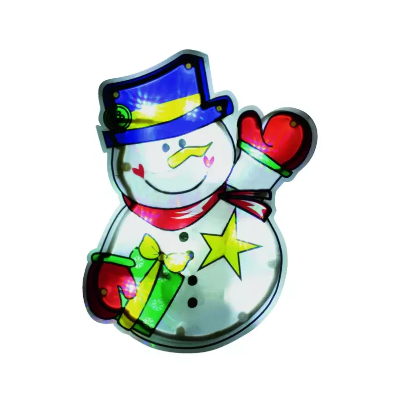 Home LED-es ablakdísz, hóember, 21cm (KID 312) Legjobb ár