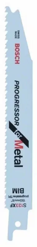 Bosch szablyafűrészlap fémhez S 123 XF, Progressor for Metal 2 db (2608654401) Szuper akció