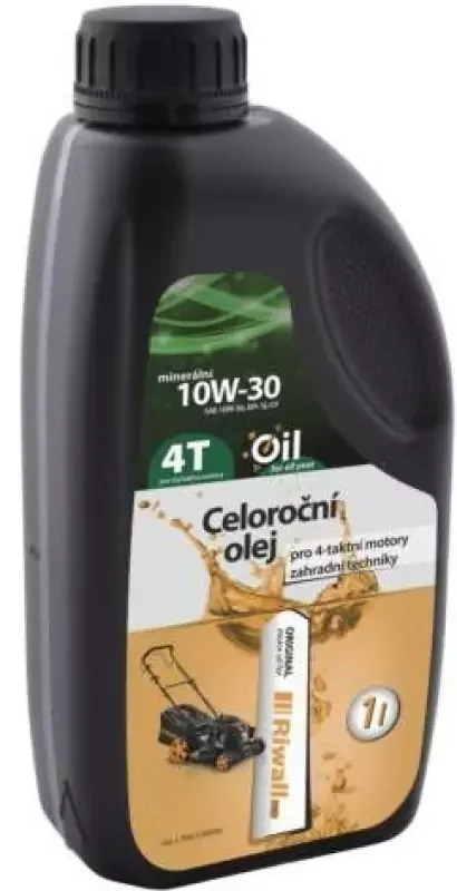 Azonnali szállítás Riwall PRO SAE 10W-30 motorolaj 4T, 1L (RACC00006)