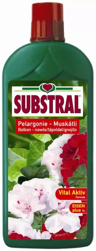 Substral tápoldat muskátlihoz, balkonnövényhez 1000 ml (732109-10310) Akció