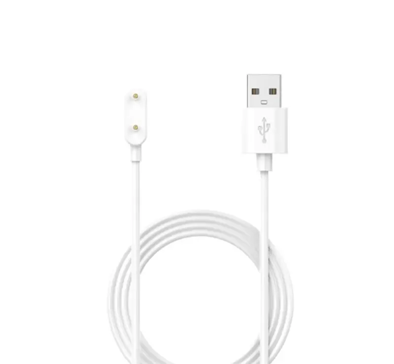 Töltőkábel USB (mágneses, 100cm) FEHÉR Árcsökkenés