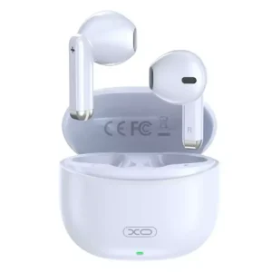 XO bluetooth fülhallgató SZTEREO (v5.3, TWS, mikrofon + töltőtok) VILÁGOSKÉK Ingyenes szállítás