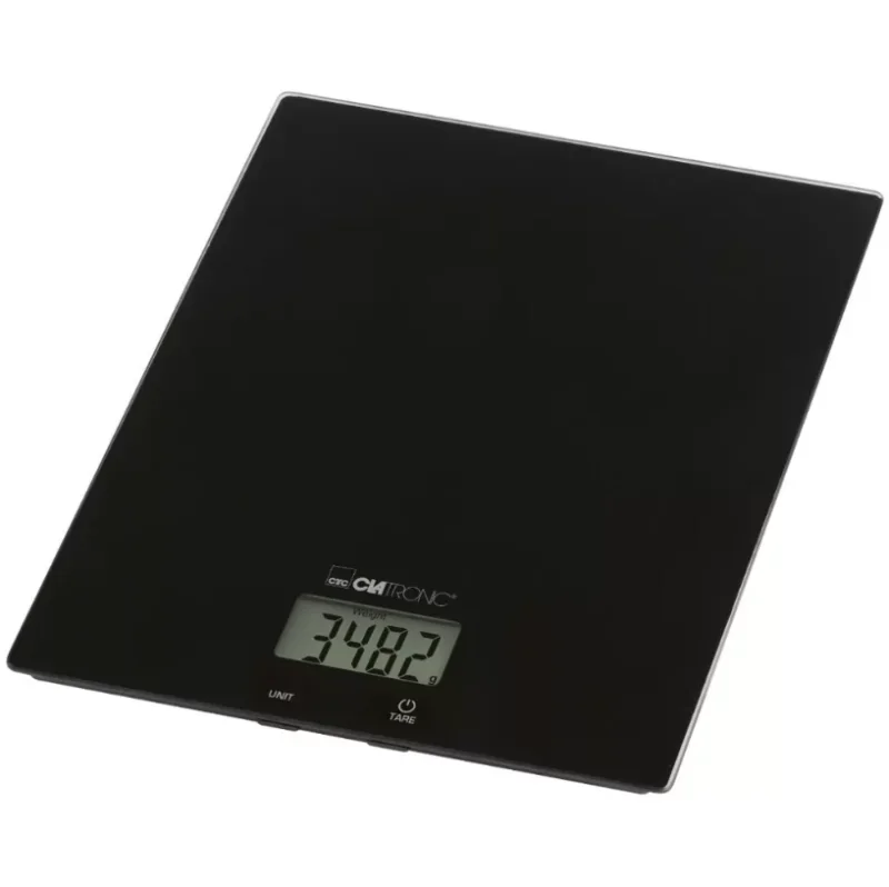 Ajánlat Clatronic KW 3820 üveg fekete konyhai mérleg