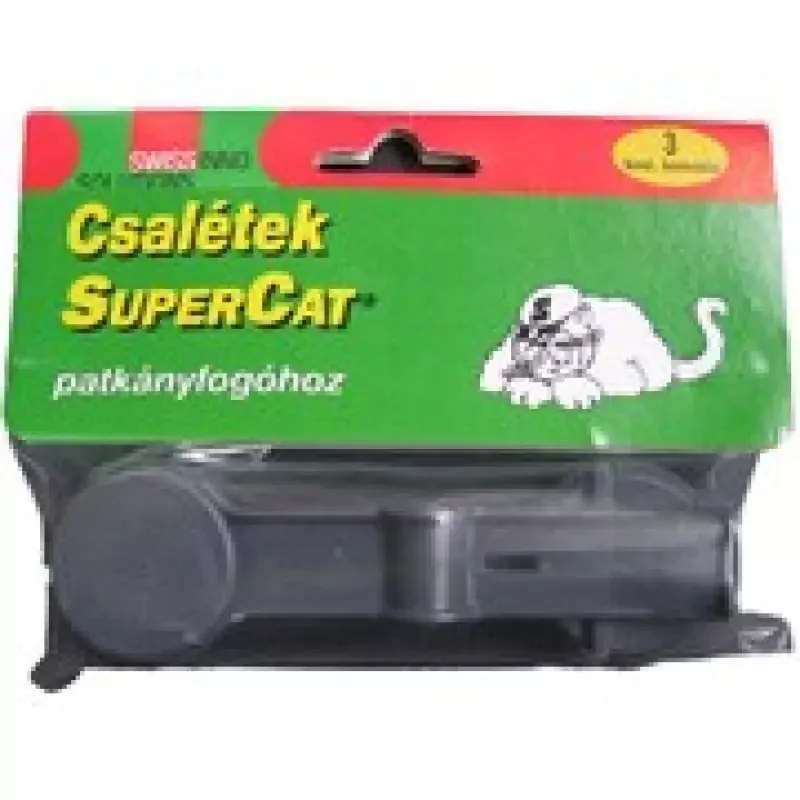 Nézd meg most Swissinno SuperCat csalétek patkányfogóhoz 3 db (1071000 - 1060001K)