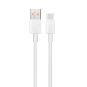 Végkiárusítás Huawei adatkábel (USB - Type-C, 66W, gyorstöltő, 100cm) FEHÉR