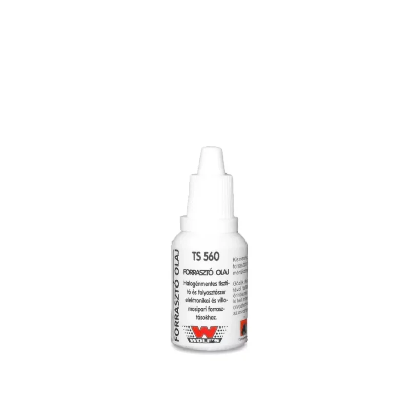 Ingyenes szállítás TS 560 | Forrasztó olaj 20 ml