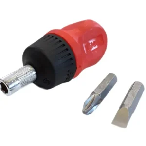 522+2982 | Csavarhúzó, bit tartós, racsnis 1/4" 87 mm - Genius Kiárusítás