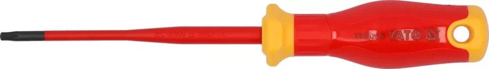 YT-282670 | Csavarhúzó VDE 1000 V szigetelt Torx 15 x 100 mm - Slim - Yato Kedvezmény