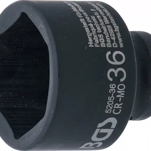 9-5205-36 | Légkulcsfej 1/2" 6 l.n. 36-os - BGS Legjobb ár