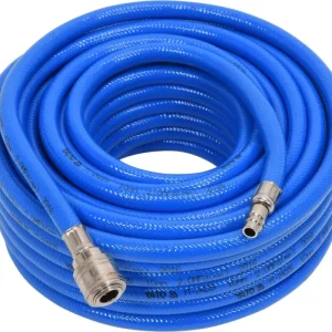 Népszerű YT-24225 | Levegőtömlő szerelt 20 méter 10 mm / 15 mm - KÉK - Yato