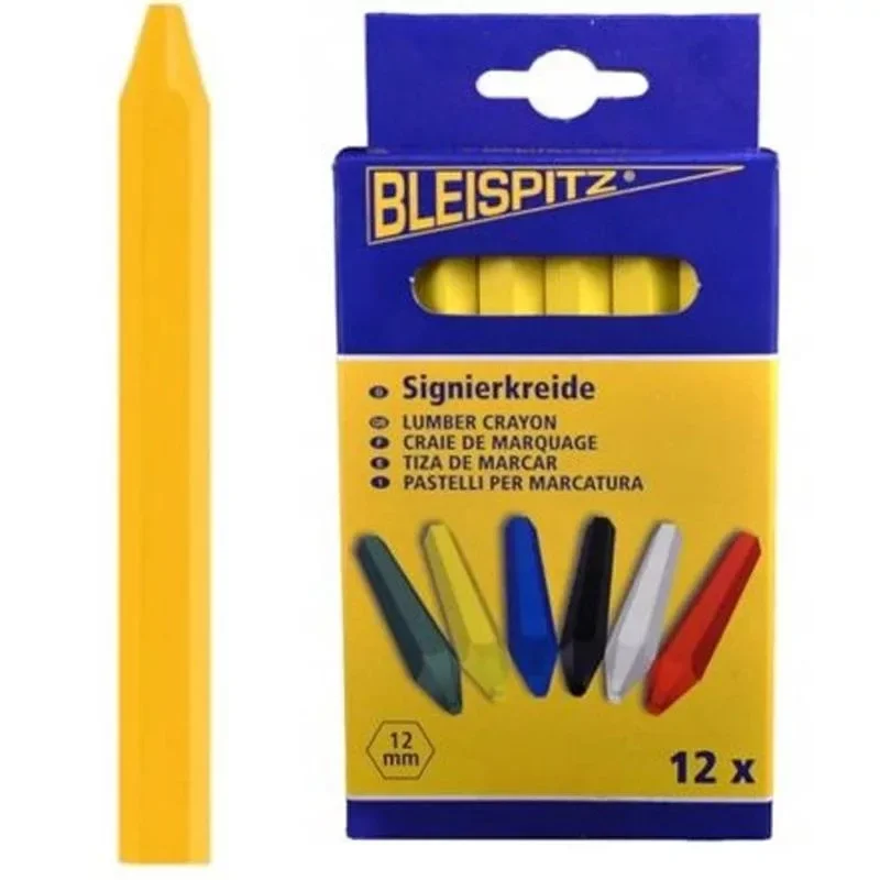 0150-1 | Jelölő kréta Hegesztéshez vízálló "mindenre" - 1 db - SÁRGA - Bleispitz Árcsökkenés