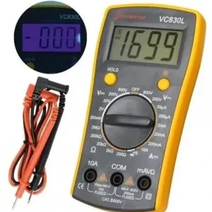 Vásárlói kedvenc VC 830L | Multiméter, digitális DC 600 / AC 600V ( VC830L )