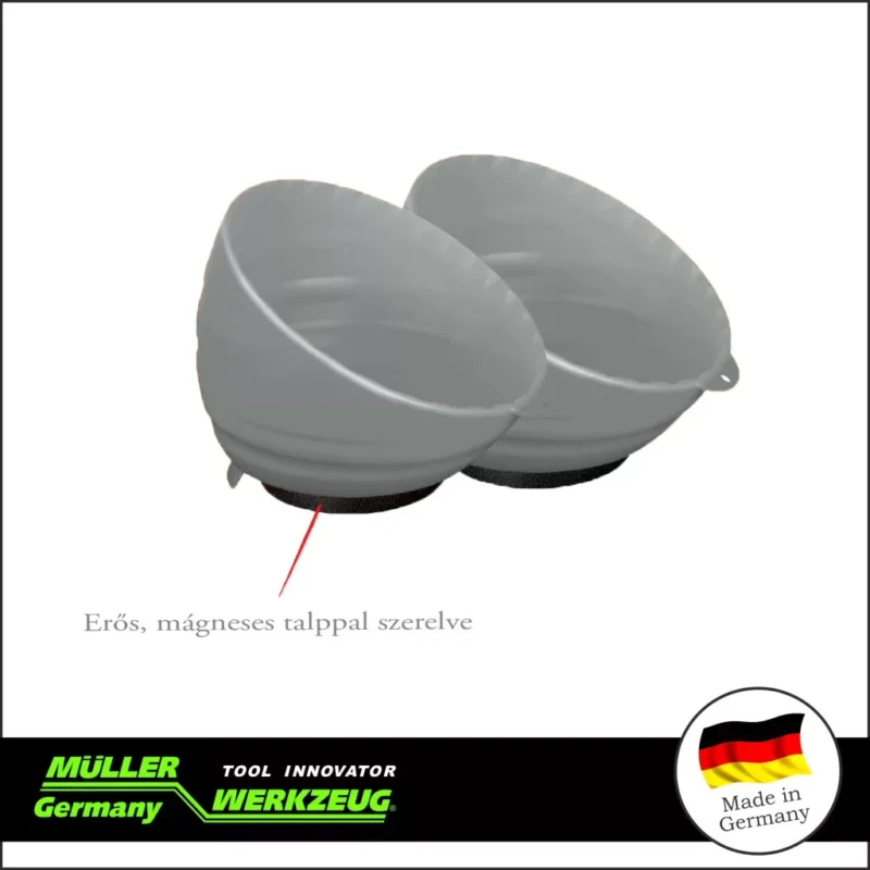 Szuper akció MLR-905 007-Gray-1 | Mágneses tálca műanyag szürke 1 db - MÜLLER
