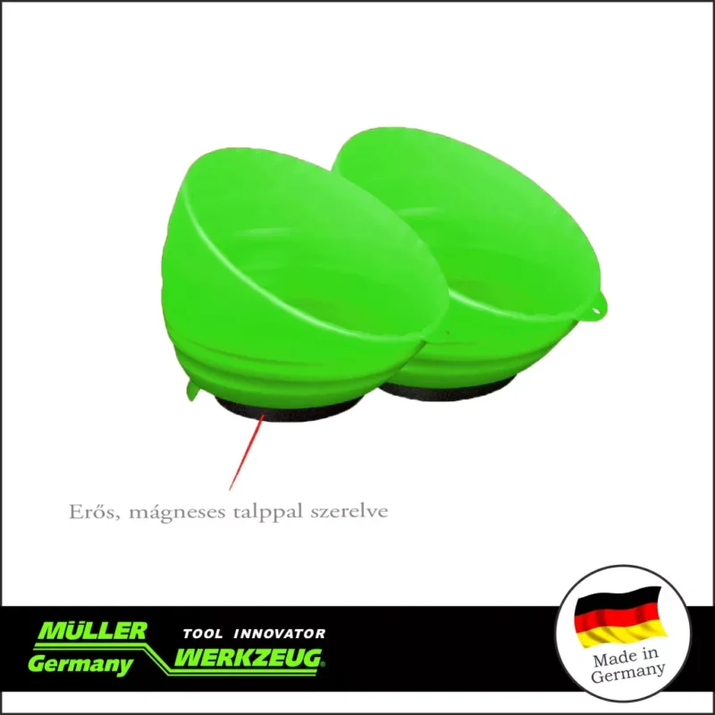 Gyors kiszállítás MLR-905 007-Neon-1 | Mágneses tálca műanyag neon zöld 1 db - MÜLLER