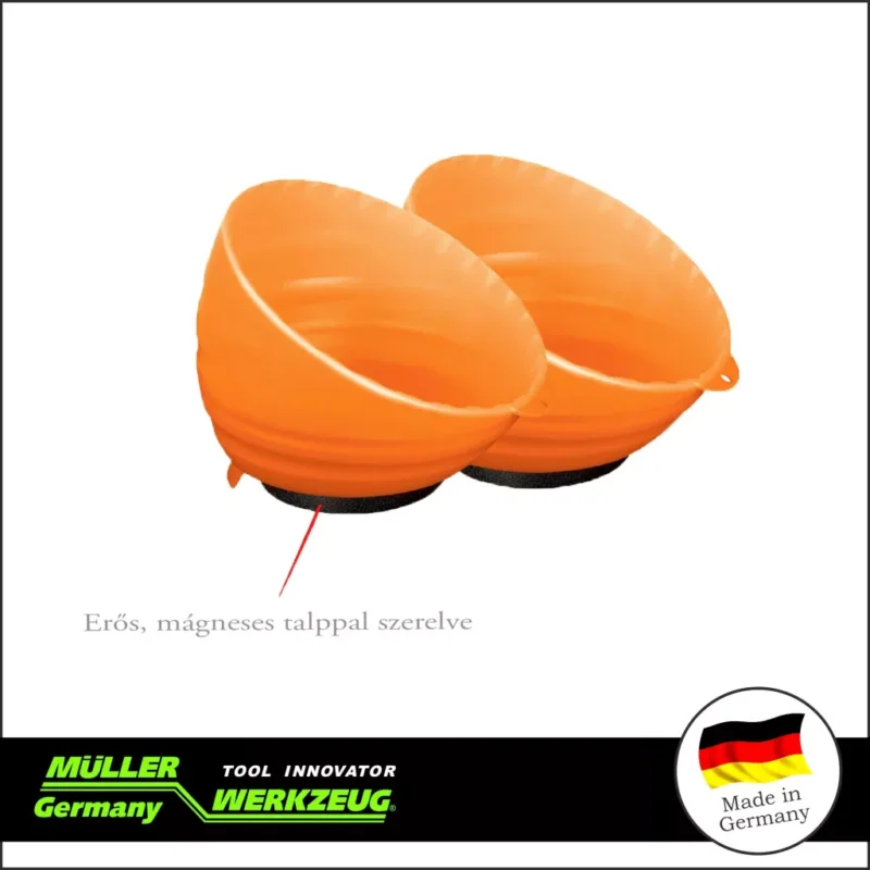 MLR-905 007-Orange-1 | Mágneses tálca műanyag narancs 1 db - MÜLLER Kiárusítás